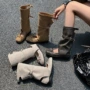 小众厚底高筒运动凉靴