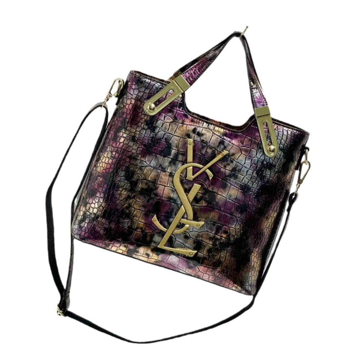 2025 nueva bolsa de gran capacidad marca de bolsos de madres de mediana edad bolsos de cuero atmósfera bolsos de hombro de mujer bolsos de mano