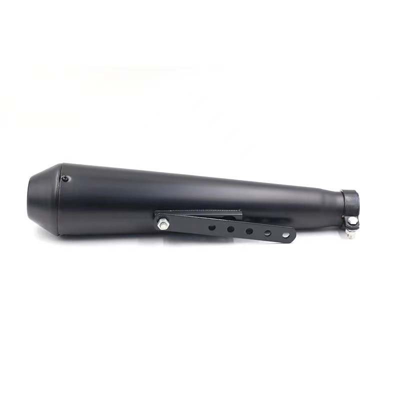 Motorcycle Exhaust Pipe — Ha Lei Exhaust pipe - d-style-painted-black
