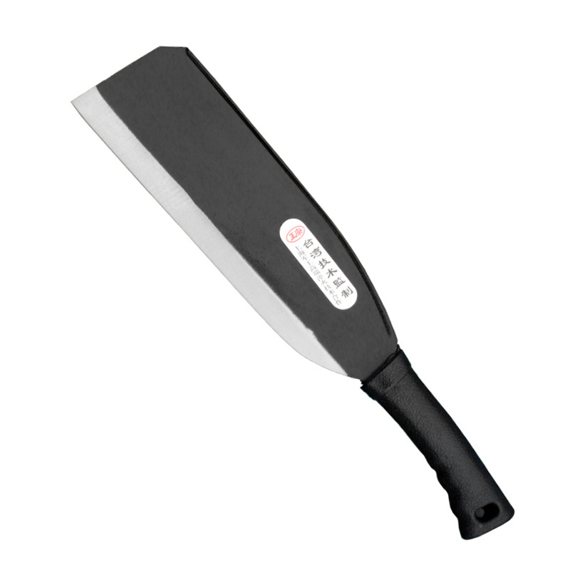 Cuchillo de leña de acero al manganeso, cuchillo especial para forjar y cortar madera, uso agrícola, camino de montaña abierto al aire libre, cuchillo de corte de árboles de jardín, uso doméstico grueso