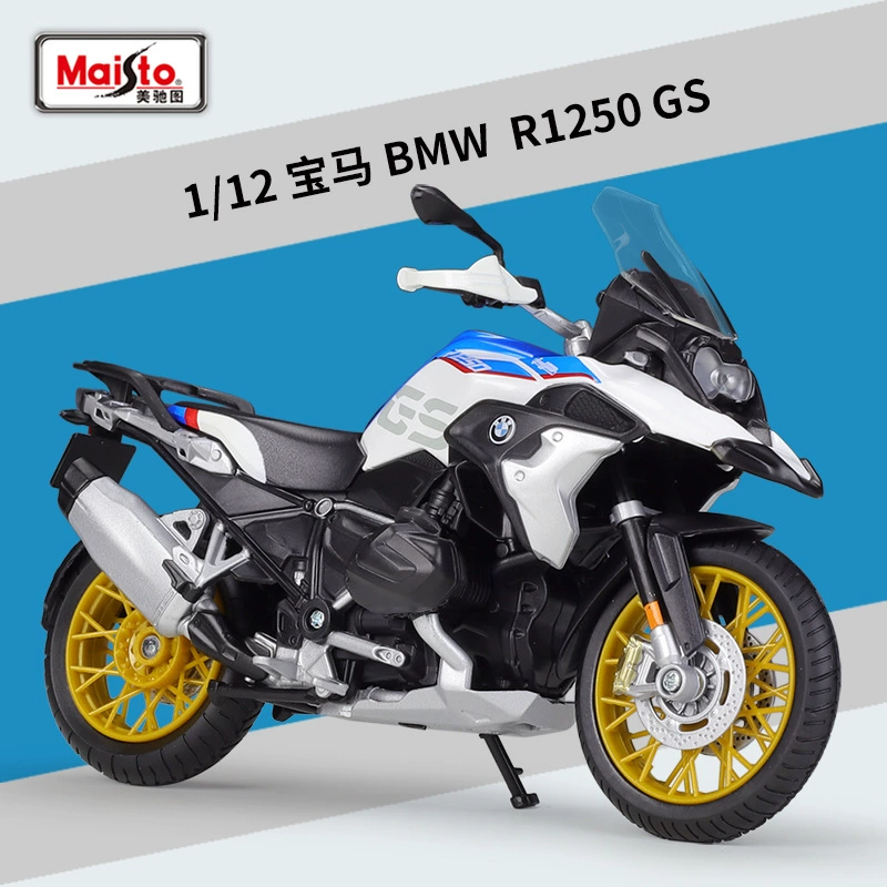 BMW, реалистичная металлическая мотоциклетная минифигура масштаба 1:12, подарок на день рождения