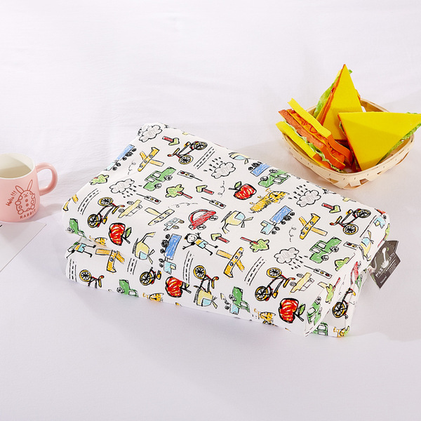 quality children's organic cartoon cotton pillow for students