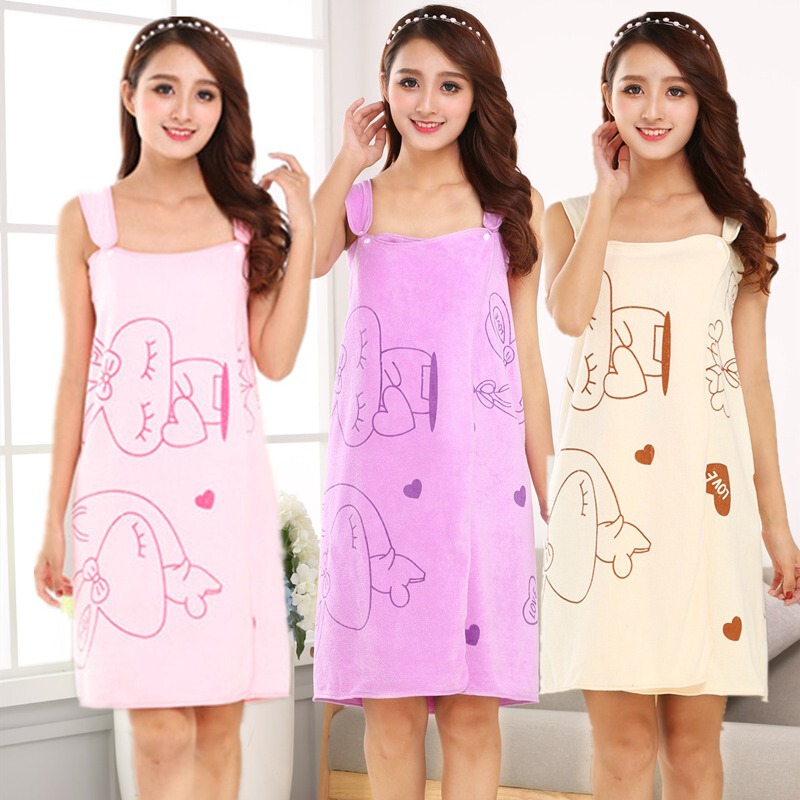 Factory Variety Wearable Bath Towel Beauty Salon Microfiber Cartoon Printing Ladies Sling Bath Skirt Foreign Trade Beach Towel Factory Variety Wearable Bath Towel Beauty Salon Microfiber Cartoon Printing Ladies Sling Bath Skirt Foreign Trade Beach Towel
