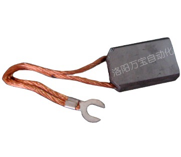 供应 碳刷 石墨电刷 电机电刷 离合器碳刷 10*25*45 两根线