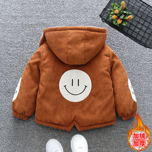 Children's Cotton Coat Outerwear Autumn/Winter  New Arrival Cotton Padded Jacket Winter Top with Denim Lining and Extra Warmth