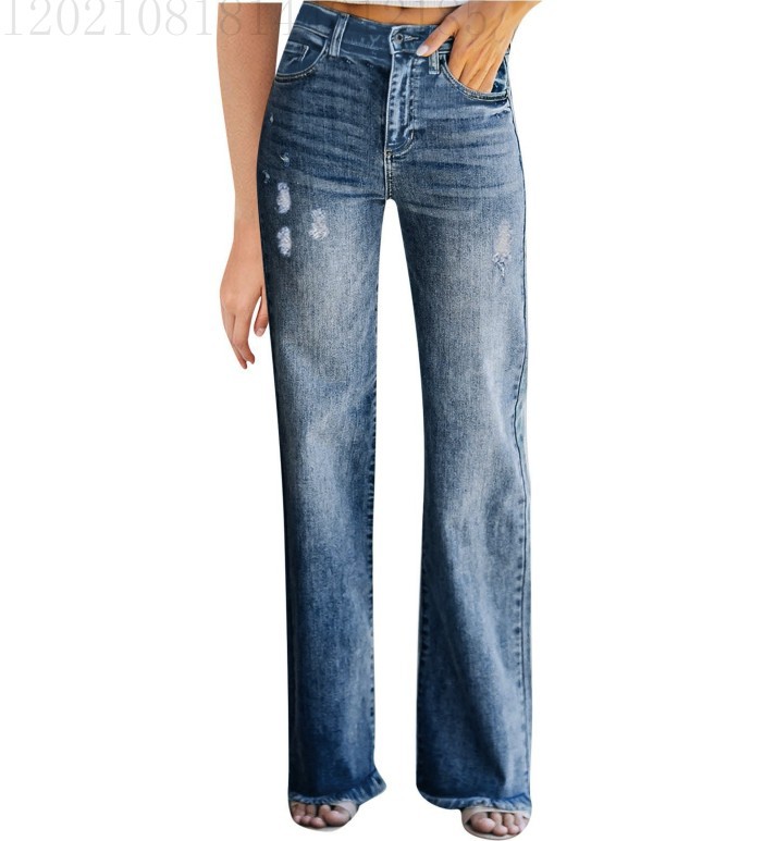 Women's Daily Streetwear Solid Color Full Length Jeans display picture 2