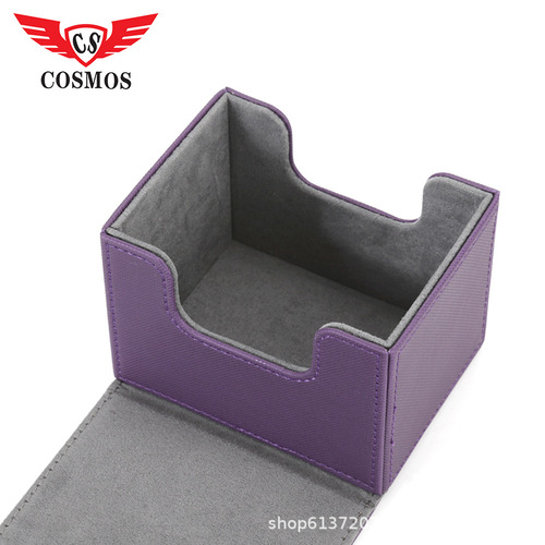 Horizontal insertion magnetic 100+ card box Yu-Gi-Oh! card storage box Pokémon card box trading deck box