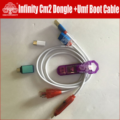 [original new infinity CM2 dongle+umf all  boot cable]