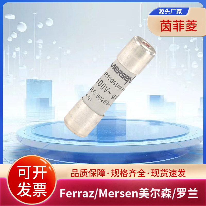 全新美尔森/罗兰熔断器FR10GG50V8I FR10GG50V10I FR10GG50V12I