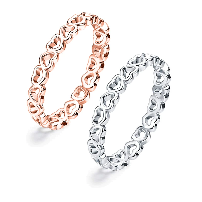 Звезда в форме сердца полые творческие праздничные подарки, мода Европы и США на кольцо можно сложить, чтобы носить совместные Ручные украшения оптом