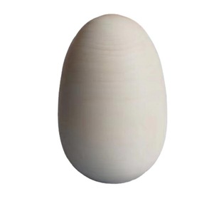 Easter wood products egg solid wood egg holiday decoration children handmade diy creative toys wholesale