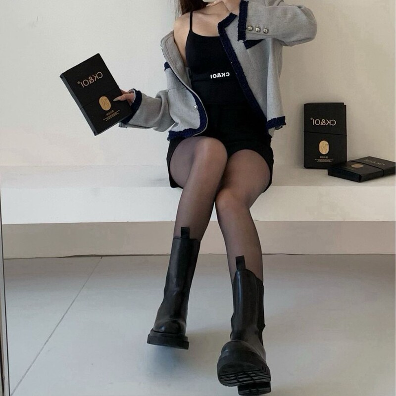 Perfume stockings# matte leather stockings super dense texture anti-snag sexy natural breathable stockings for women