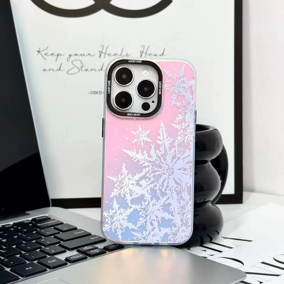 Подходящий чехол для мобильного телефона Xiaomi 15Pro, Redmi K80 градиент IMD лазер Note14 Advanced sense 13ultra niche