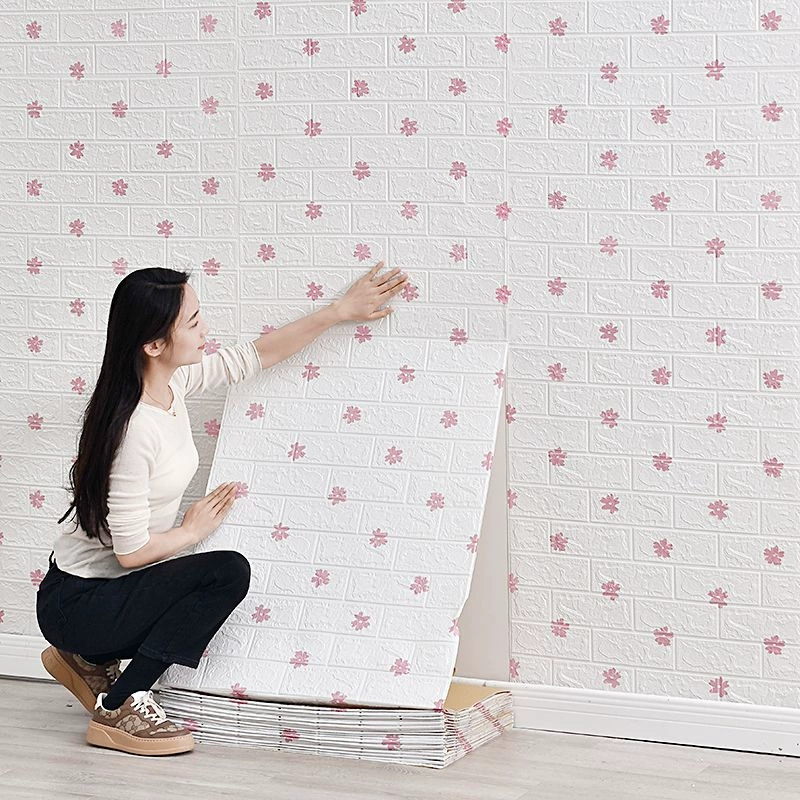 3D самоклеящиеся панели для декоративной стены, 35×38.5 см или 70×77 см, кирпичный и декоративный узор, на заказ
