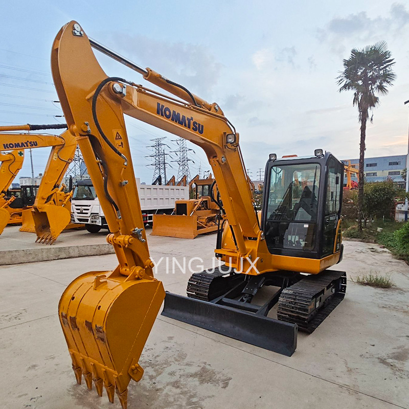 Excavadora de segunda mano Komatsu 56 Shengang 55 Hitachi 60 Komatsu 55 San-Y55 Kat 55, declaración de exportación de comercio exterior image 4