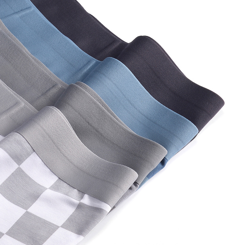 嚴選莫代爾男生內褲舒適印花青年平角褲無痕四角男士內褲批發