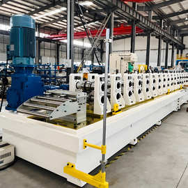 伺华金属加工304不锈钢支架冷弯成型设备,C型槽钢生产线设备厂家