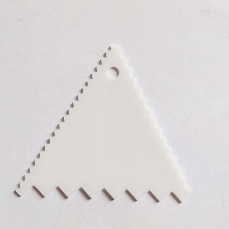 Plastic triangle scraper cake scraper cream scraper food grade material baking scraper