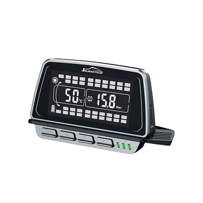 Tire pressure monitoring system: monitor with large high-definition display