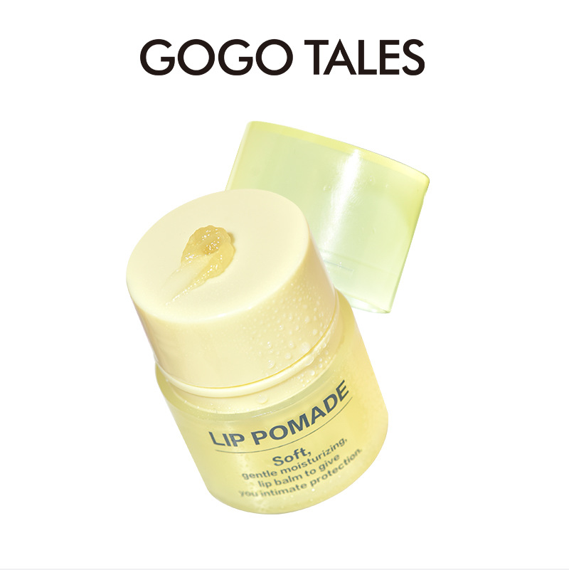 gogotales Goge Dance Small Honey Pot Charming Lip Balm Moisturizing Anti-dry Cracking Repair Desalination Lip Pattern Lip Balm