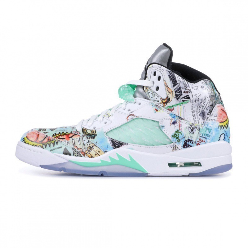 工場直販 AJ5 黒と白の蝉の羽郭アレン ニックス ジョー 5 フレッシュ プリンス メンズ スポーツ バスケット|undefined