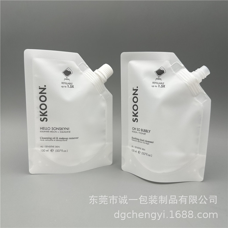 定 做宠物免洗擦浴精华液包装袋 沐浴护毛去油除菌清洁液吸嘴袋