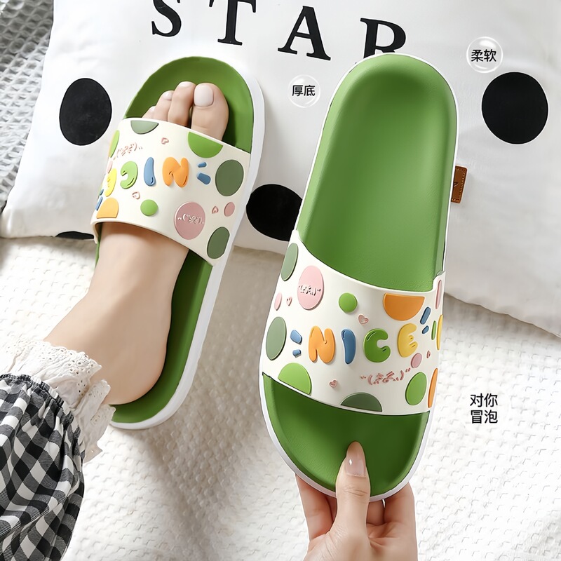 Slippers for Women for Summer Outer Wear 2025 New Popular Internet Celebrity Letters Home Indoor Non-Slip Anti-Odor Slippers for Women Slippers for Women for Summer Outer Wear 2025 New Popular Internet Celebrity Letters Home Indoor Non-Slip Anti-Odor Slippers for Women