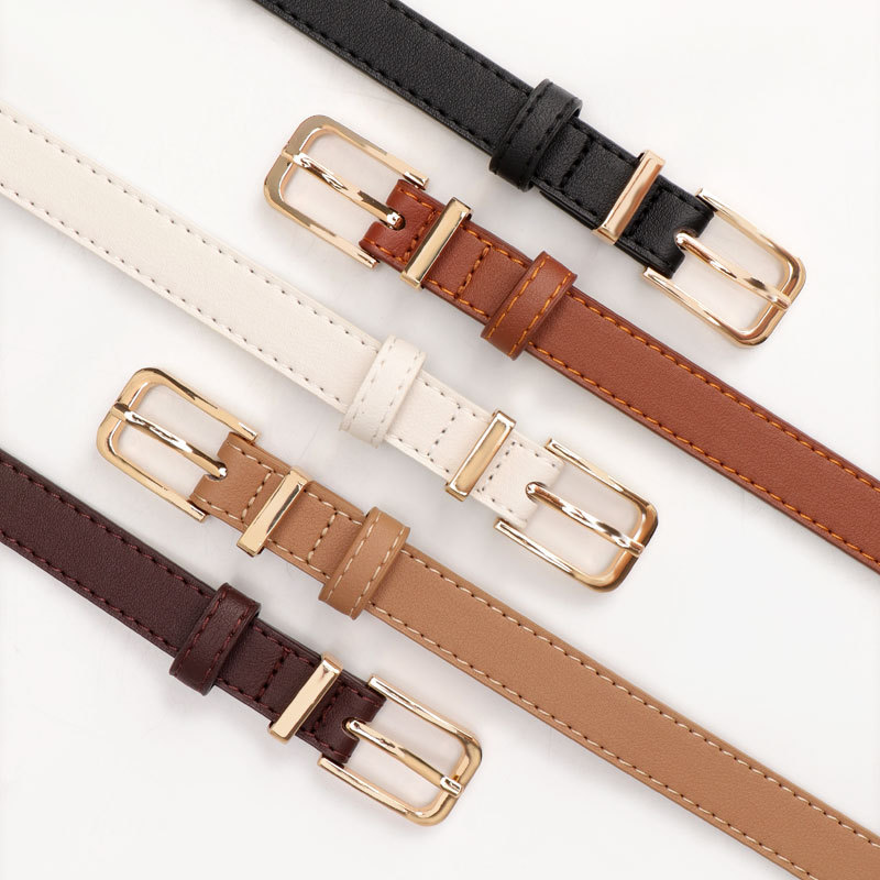 Cinto feminino novo estilo casual versátil de alta qualidade simples estilo ins com jeans cinto atacado.
