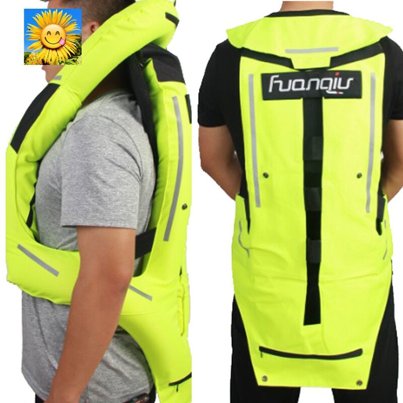 Airbag vest Airbag clothing Motorcycle machine Racing safety equipment Inflatable anti-fall clothing Riding vest Back protection