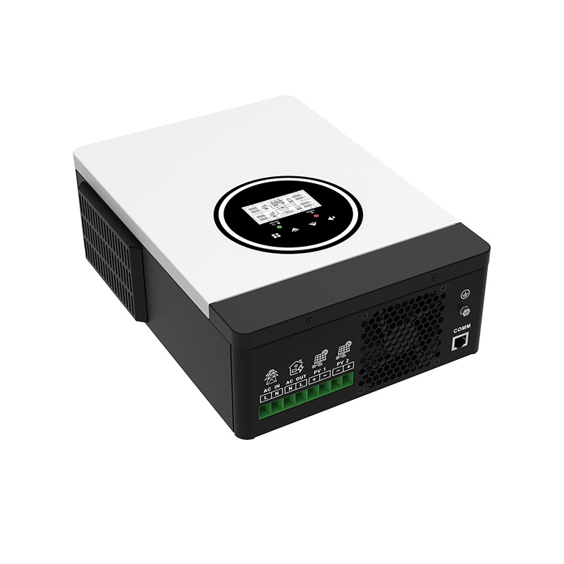Inversor híbrido de onda sinusoidal pura fuera de línea / fuera de red integrado con sensor de corriente incorporado y conexión WiFi externa