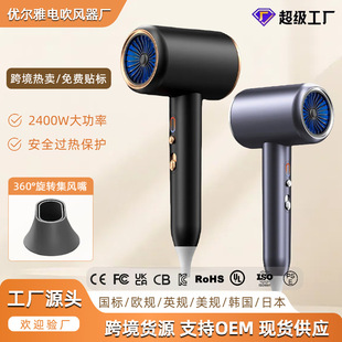 Cross-border hair dryer hair salon high-power hair dryer household negative ion hair care Hair dryer factory generation hair