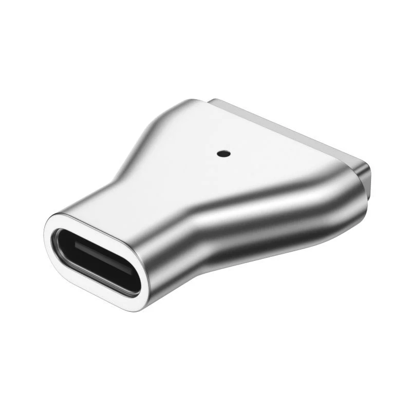 Адаптер Type-C к MagSafe 2/1, 5521,Female to T/L головка зарядки MacBook магнитная фиксация разъем Mac 100W