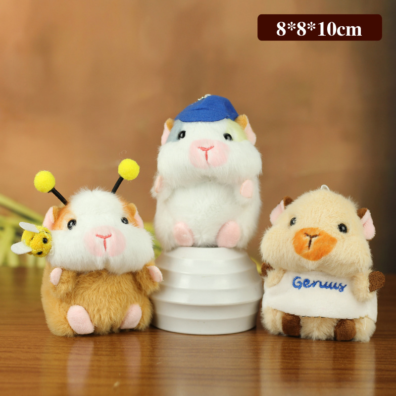 Cute 4 pulgadas agarrar muñeca juguete de peluche colgante oso conejo juguete de peluche muñeca regalo de boda image 26