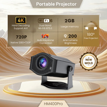 �羳HM400proͶӰ�x���ø���1080p��Ͳ��yʽ��ͥӰԺ����ͶӰ�C