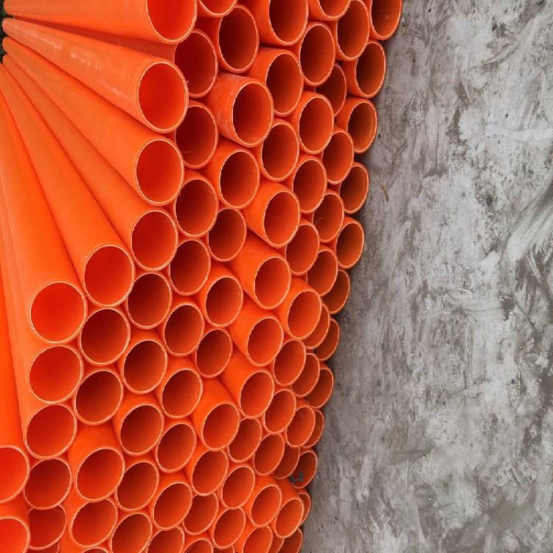 mpp电力管 非开挖电力拖拉管 mpp橙色直埋管 电力 电缆 保护套管