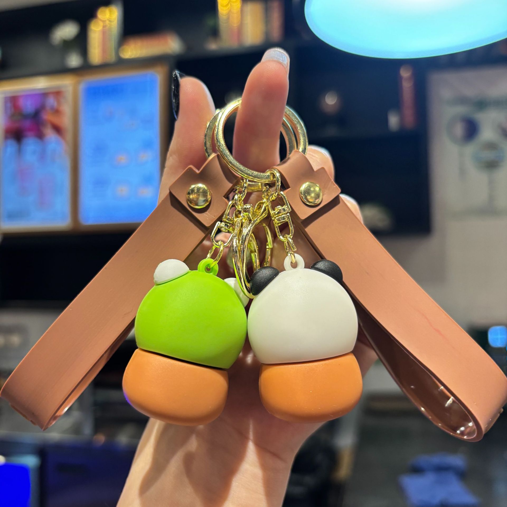 Neu Capybara PVC Plüsch Nette Student Rucksack Anhänger Auto Keychain Exquisite_voghion.com