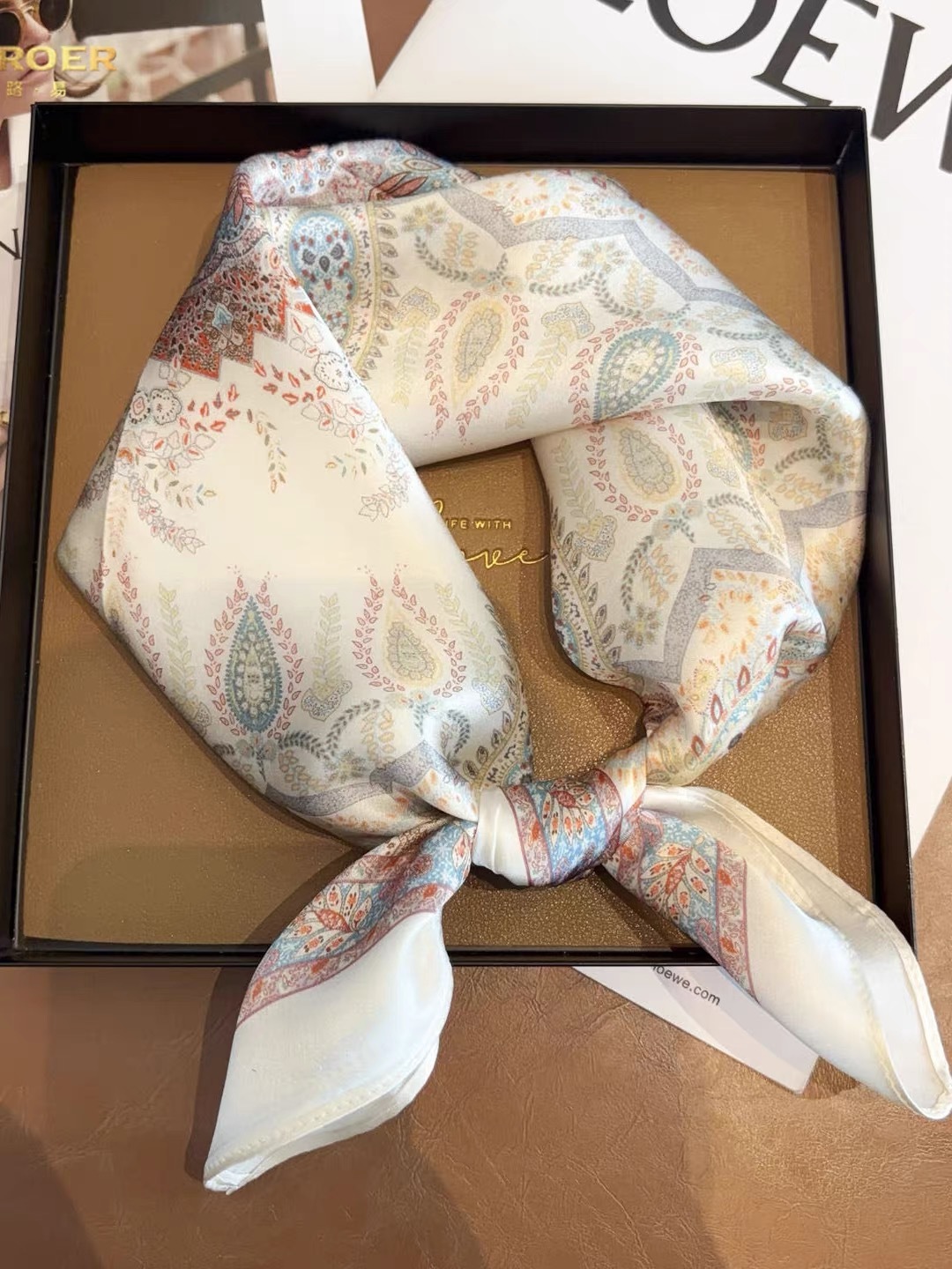 lp佩斯利-粉 / 53*53cm
