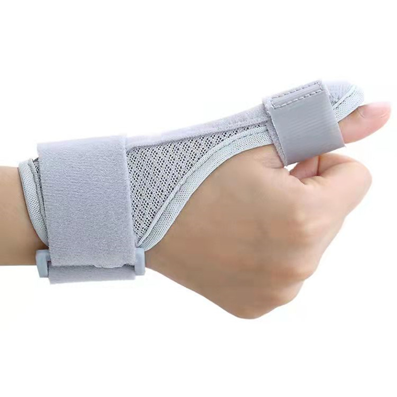 Protector de muñeca fractura de pulgar fijo férula muñeca esguince equipo de protección madre ratón mano rehabilitación