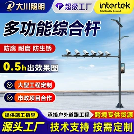 监控器支架;道路照明灯;灯柱灯杆