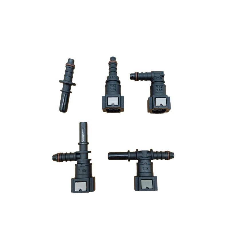 Fuel fast connector 7.89 ID6 straight curved T shape 7.95 ID6 5