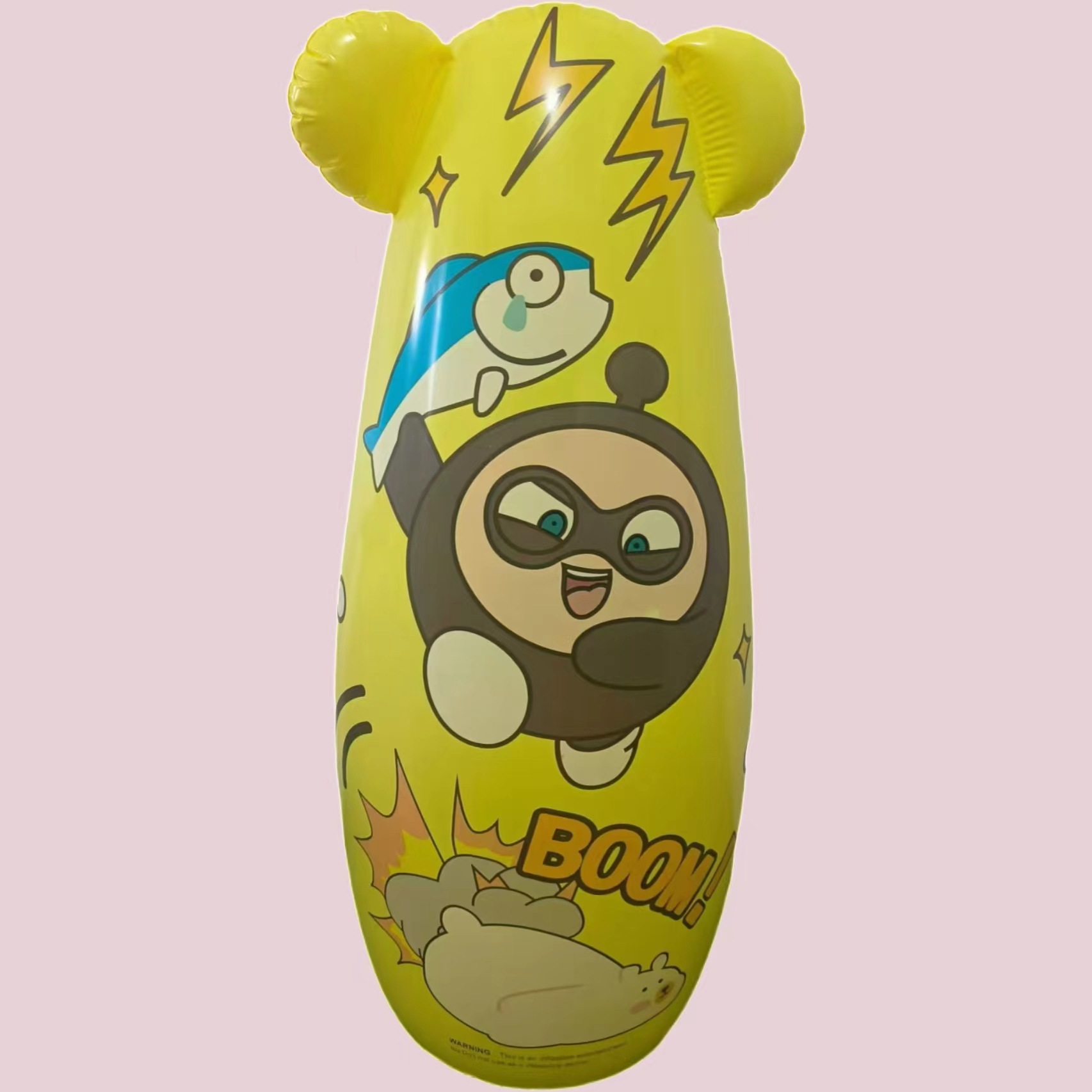 초대형 두꺼운 노란색 계란 와플