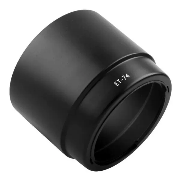 ET-74遮光罩适用佳能单反相机镜头70-200mm f4L小白IS遮光罩67mm