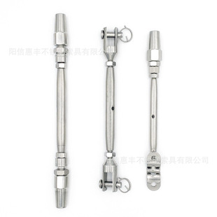 Stainless Steel Rigging European Style American Style Japanese Style Closed Turnbuckle Wire Rope Connector Wire Rope