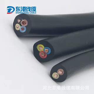 厂家定制国标铜芯yc橡套软电缆3*16+2铜芯电缆工地用软电线电缆