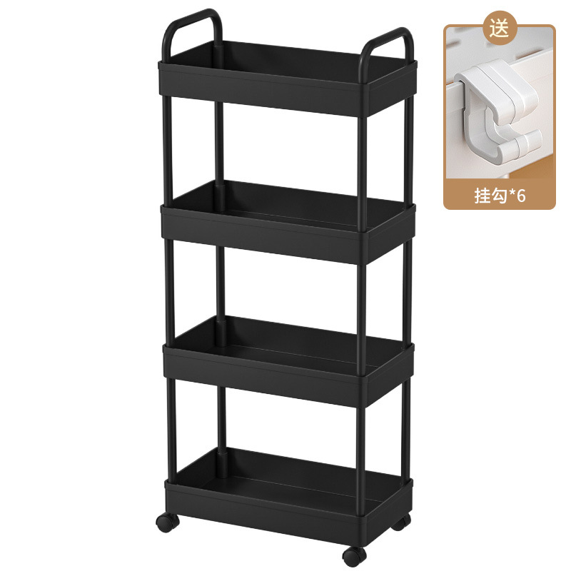 Cocina estante de almacenamiento de verduras estante de almacenamiento de piso cocina estante de almacenamiento de hielo piso carro estante de almacenamiento de cocina