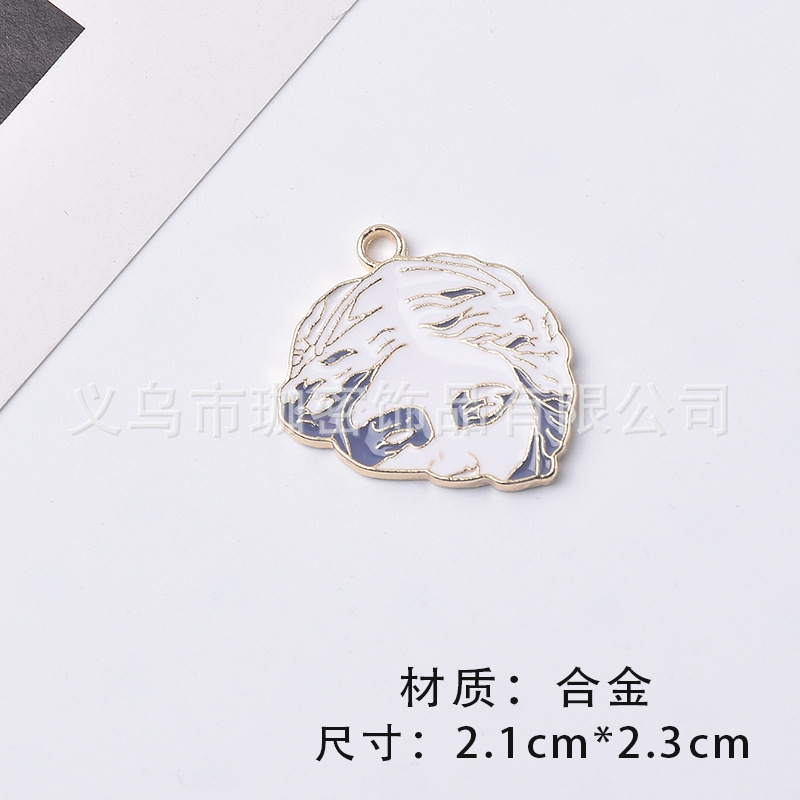 Collar de calle europeo y americano moda masculina hip hop estilo frío todo partido Internet celebridad aleación personalidad moda femenina ins suéter cadena colgante