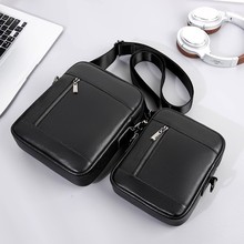 新款男包真皮单肩包斜挎包休闲百搭商务通勤男包高级感大容量包包