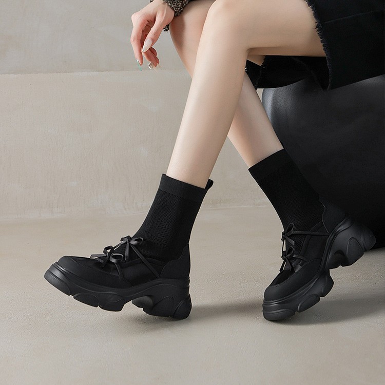 TA他同款喵爪靴2025秋冬时装靴百搭短靴女袜靴瘦瘦弹力靴CEG08DZ5|undefined