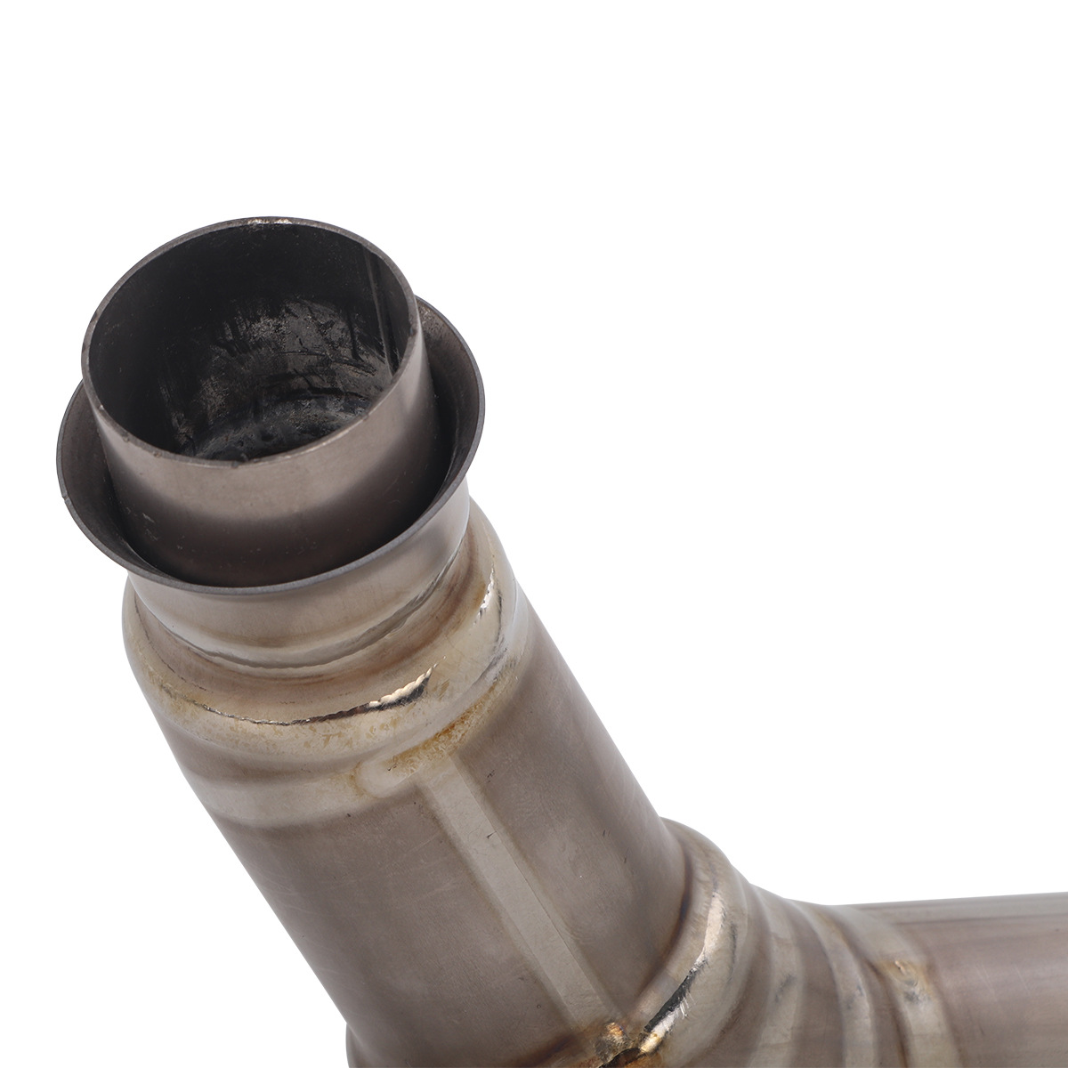 Suitable for motorcycle Shengshi 703T exhaust pipe modification, Shengshi 703T replaces the original drum titanium alloy mid-section