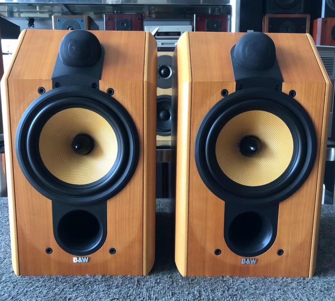 British Bowers & Wilkins Hifi Fever Bookshelf Speaker High-Power High-Wood Home Theater